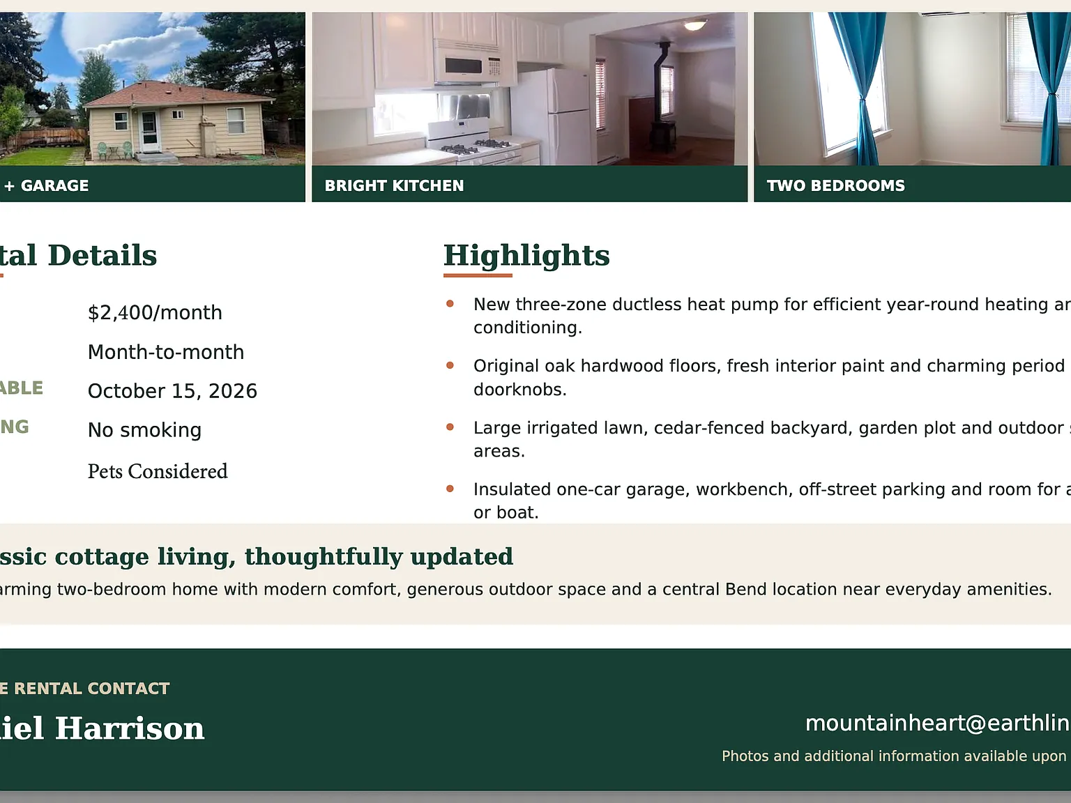 2 bed, 900 sqft, $2,400 — Photo 2