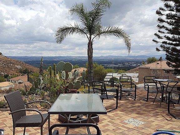 View from the back patio.