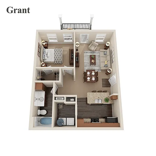 Floor plan Grant