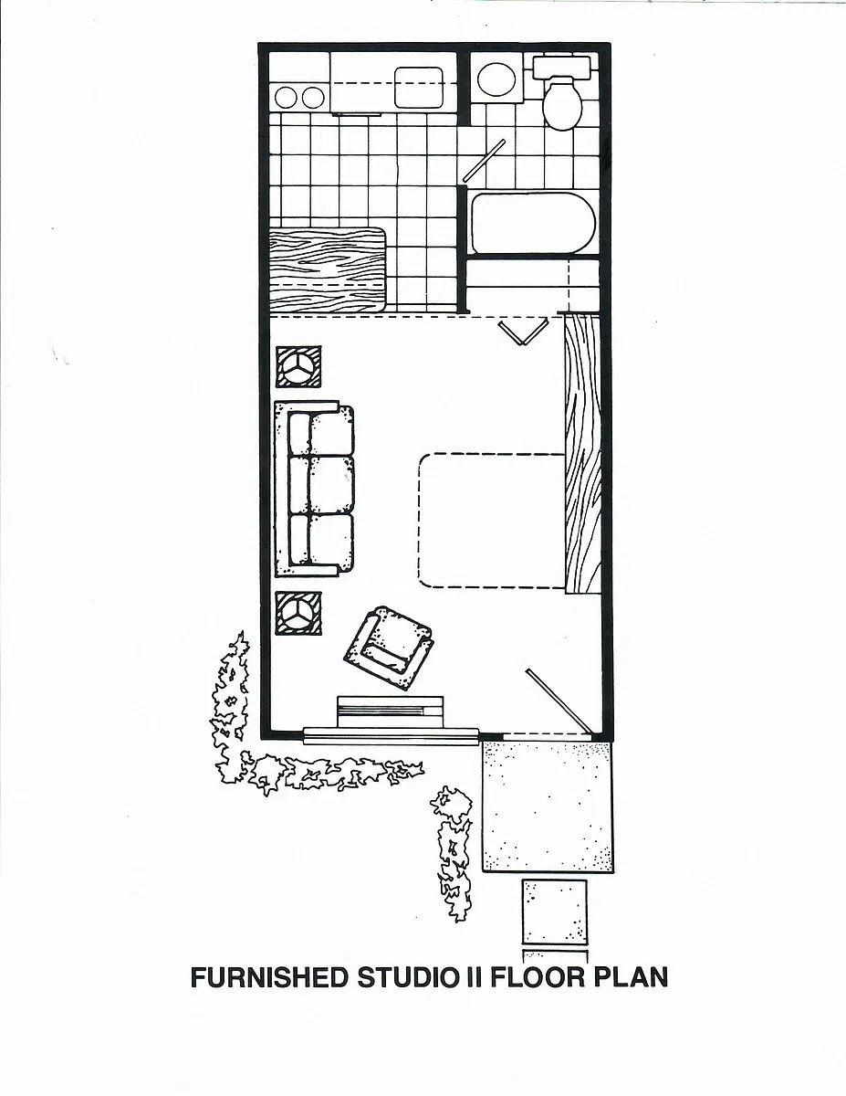 Floor plan Studio