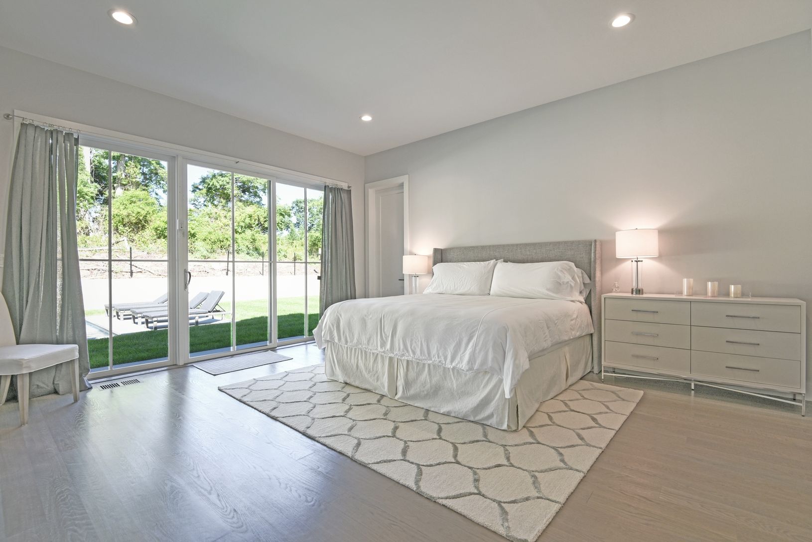  1st Floor Master Leads out to pool and outdoor Shower 