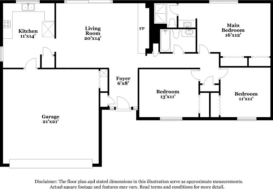 3 bed, 2.0 bath, 1220 sqft, $1,725 — Photo 2