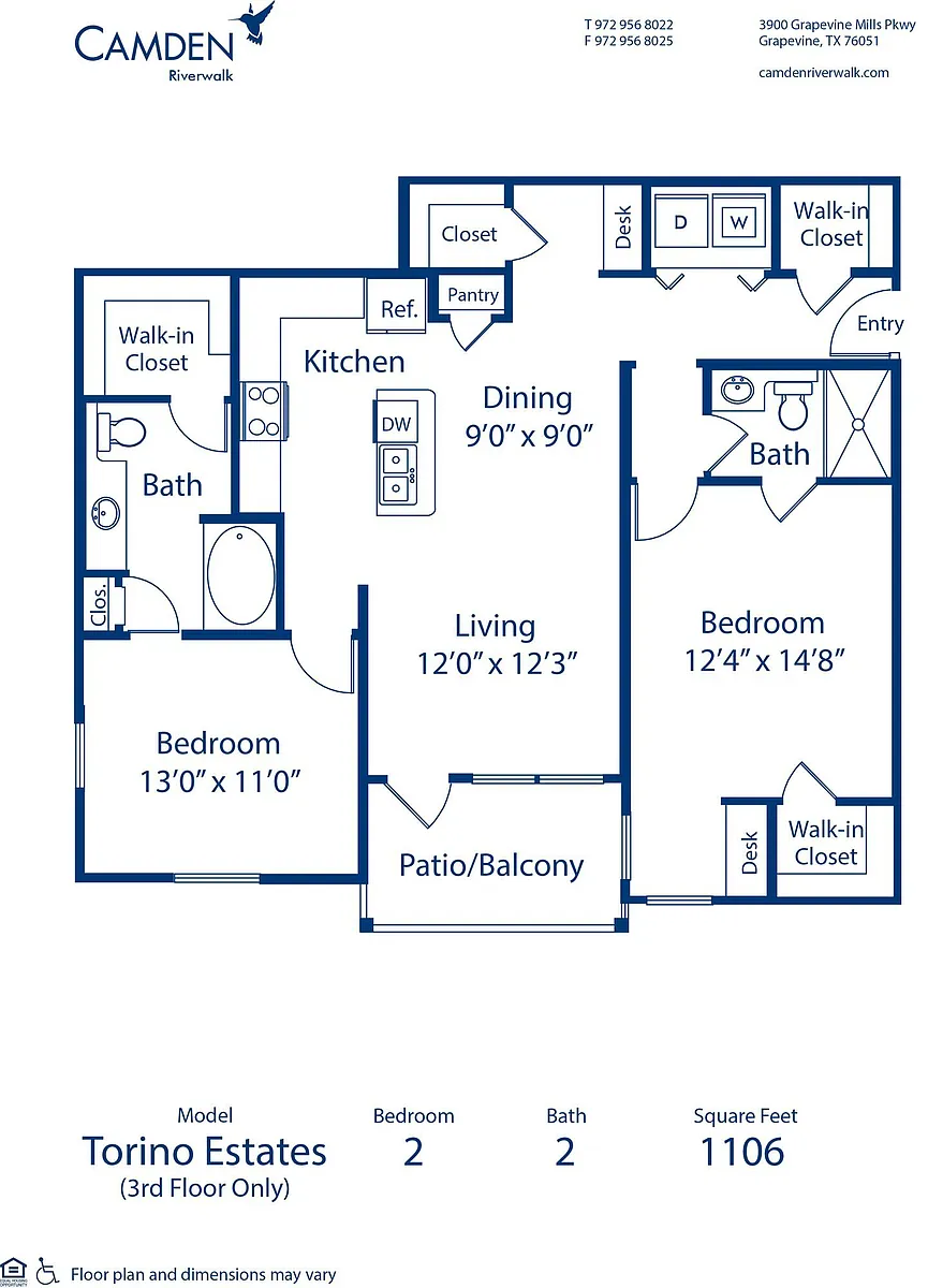 Floor plan Torino Estates