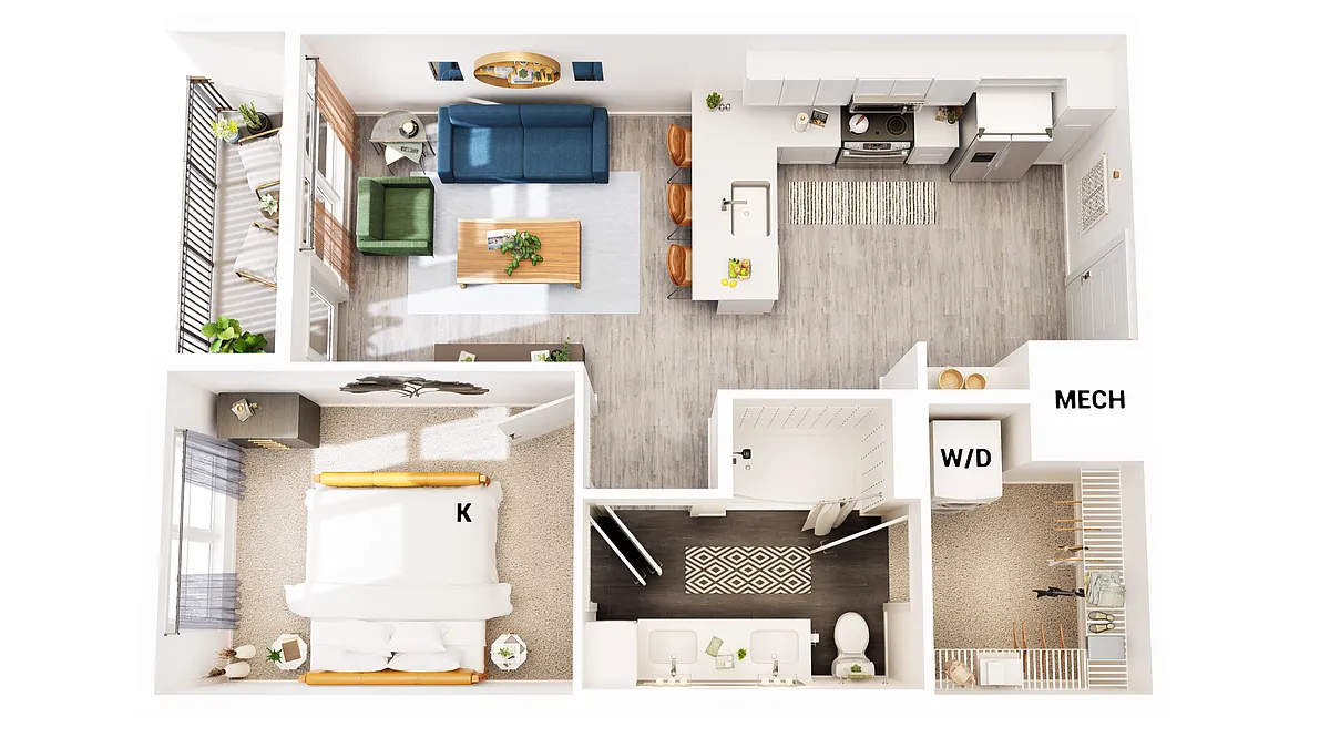 Floor plan A1