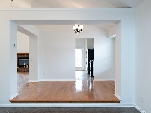 View from Living Room to Kitchen