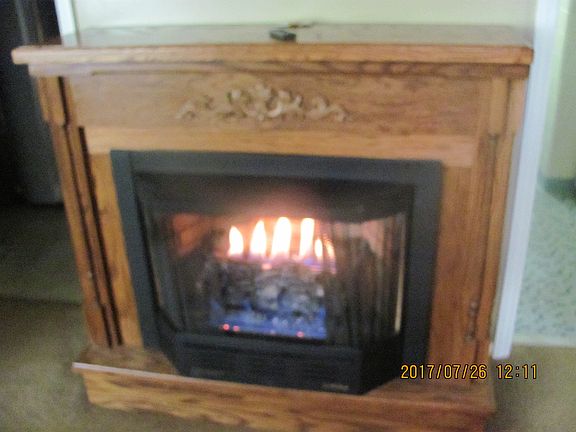 Gas fireplace