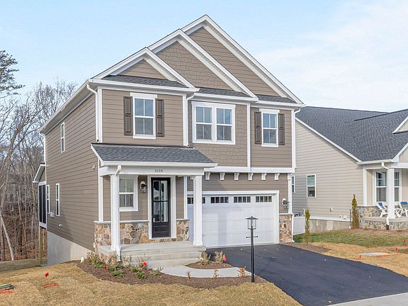 Chestnut Elevation C on a Walkout Basement Foundation