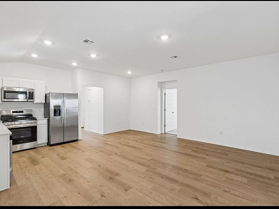 Open concept kitchen