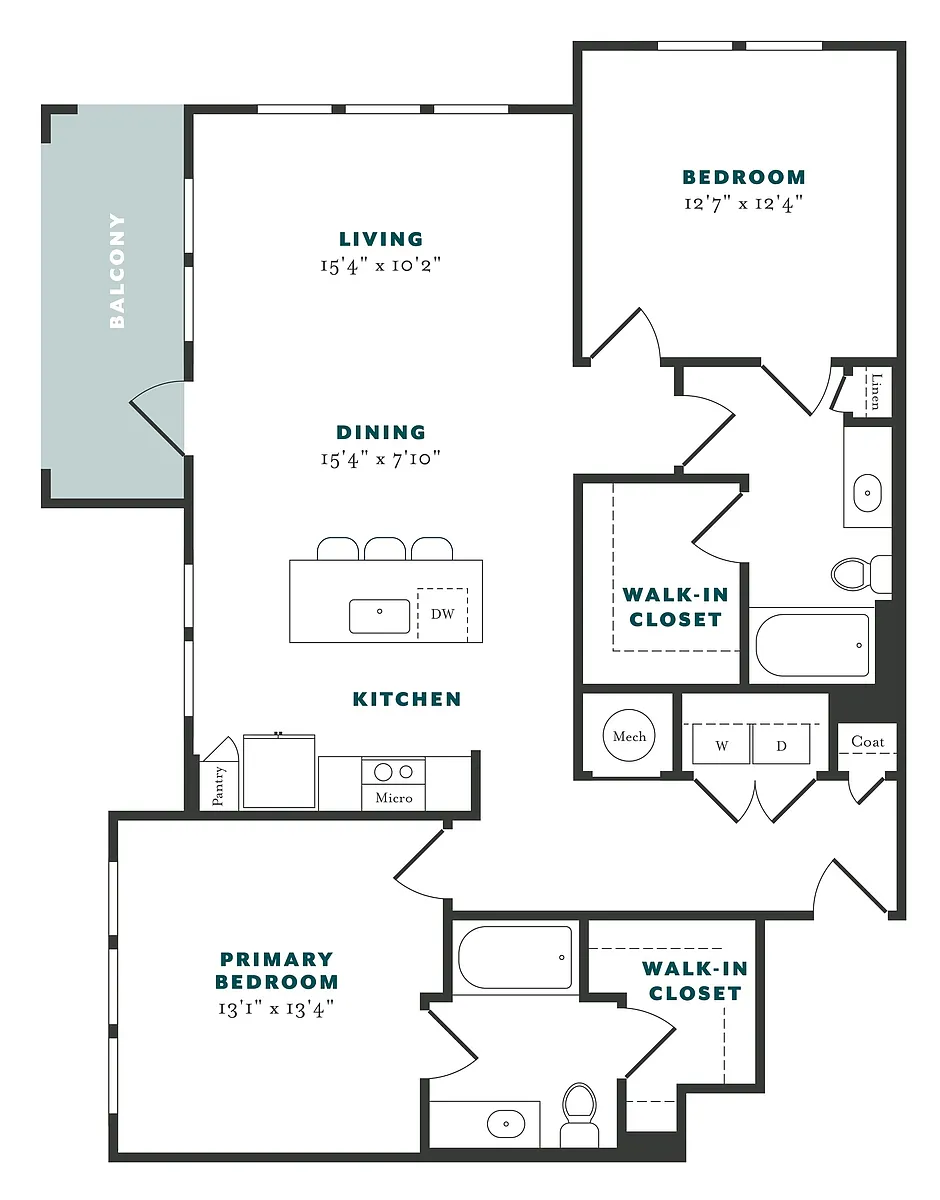 Floor plan B2