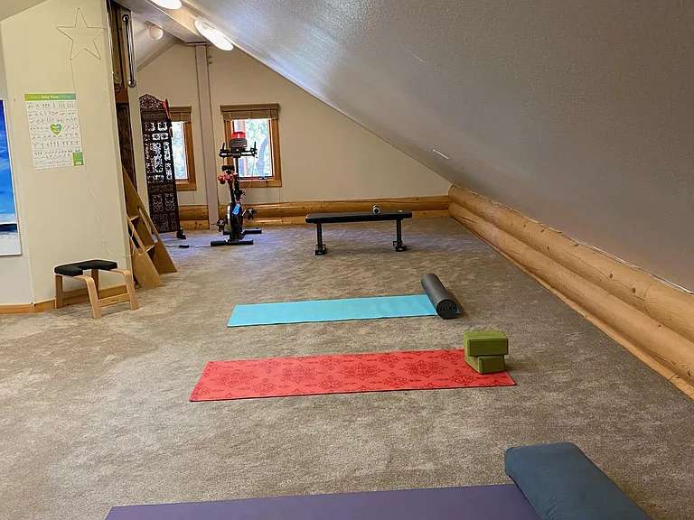 Large bonus room perfect workout space.