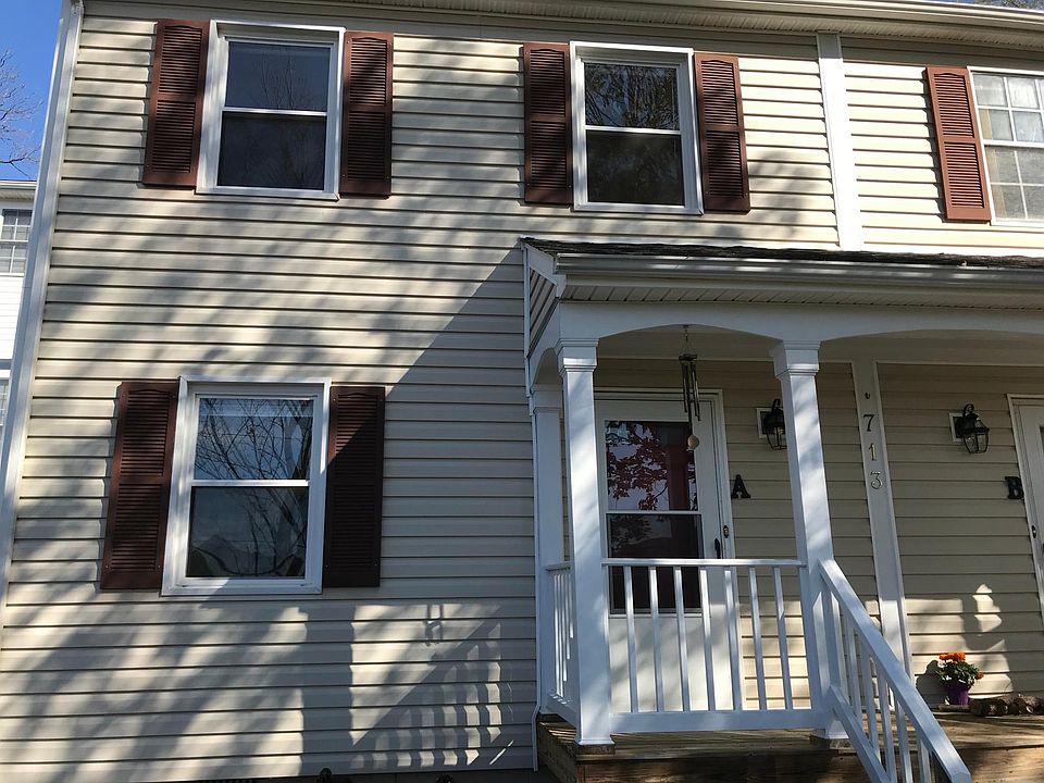 Entrance. Sunny location