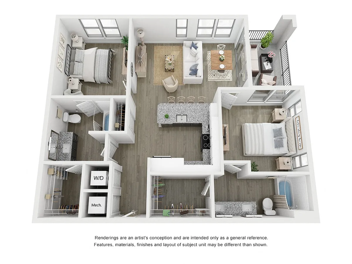 Floor plan B3