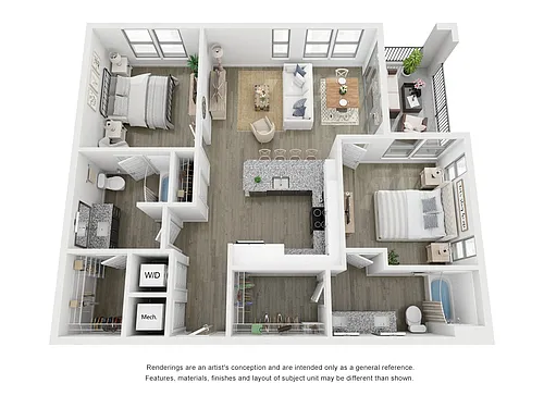 Floor plan B3