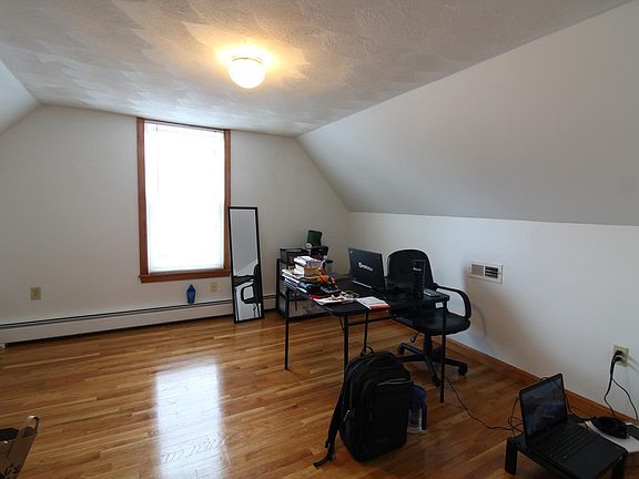 Office space off the bedroom on top floor