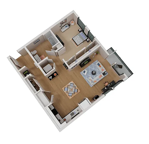 Floor plan A2A