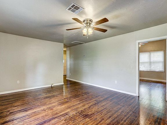 Living Area looking into bedroom 2