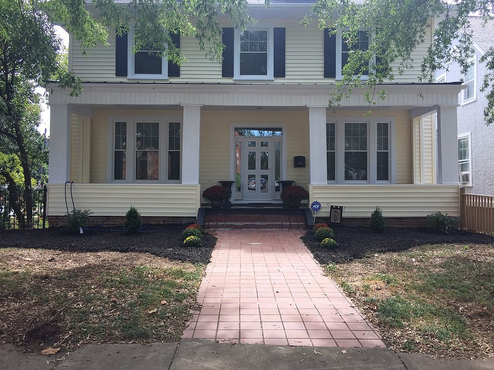 Front View with updated yard