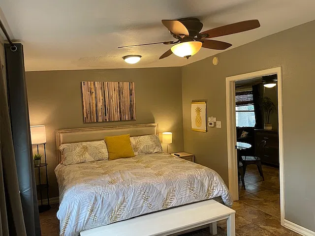 Large master King bedroom.