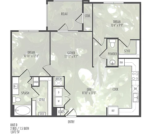 Floor plan B1