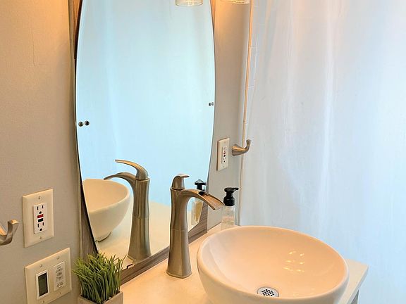 Main floor Bathroom with heated floors.