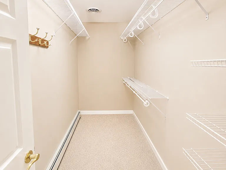 Primary bed closet