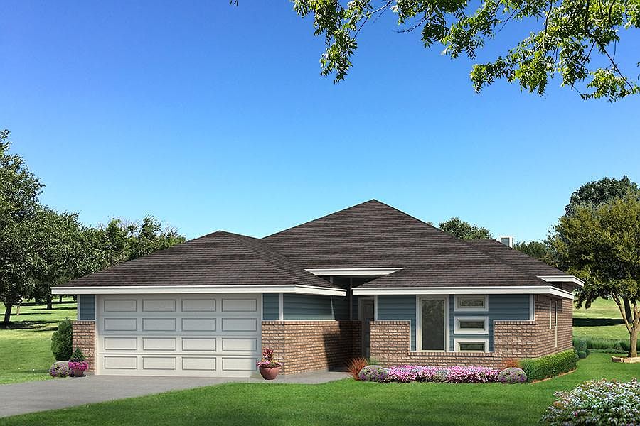 Homes by Taber Hunter B Elevation- Aqua