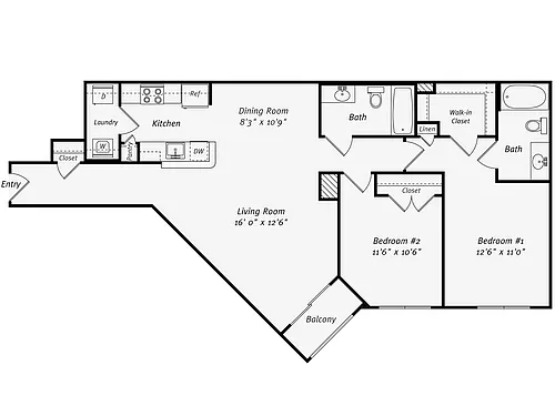 Floor plan B4