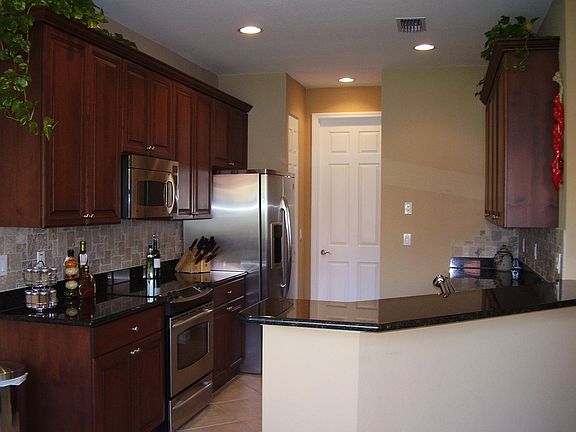 Granite, Cherry Kitchen
