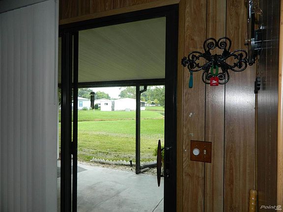 Entrance from carport