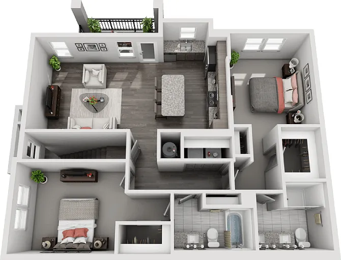 Floor plan B3-2