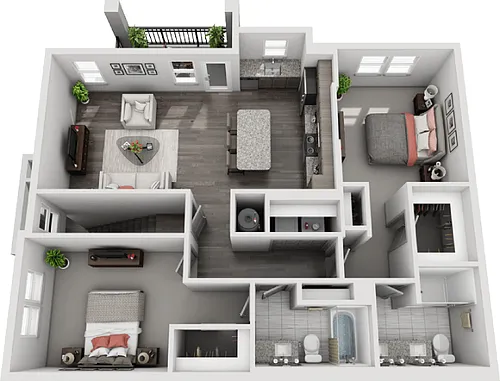 Floor plan B3-2