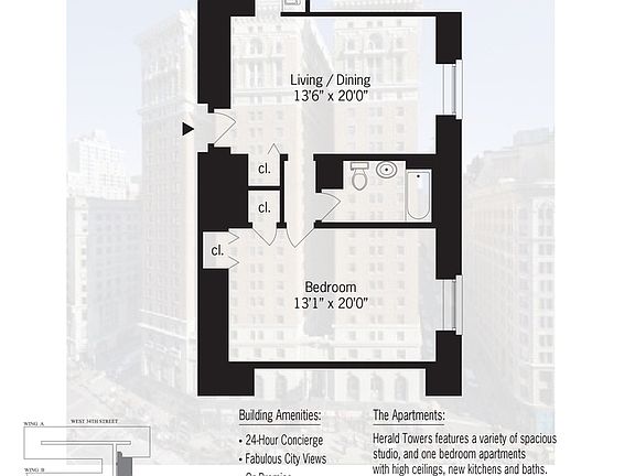2nd image of 50 W 34th St APT 16A14