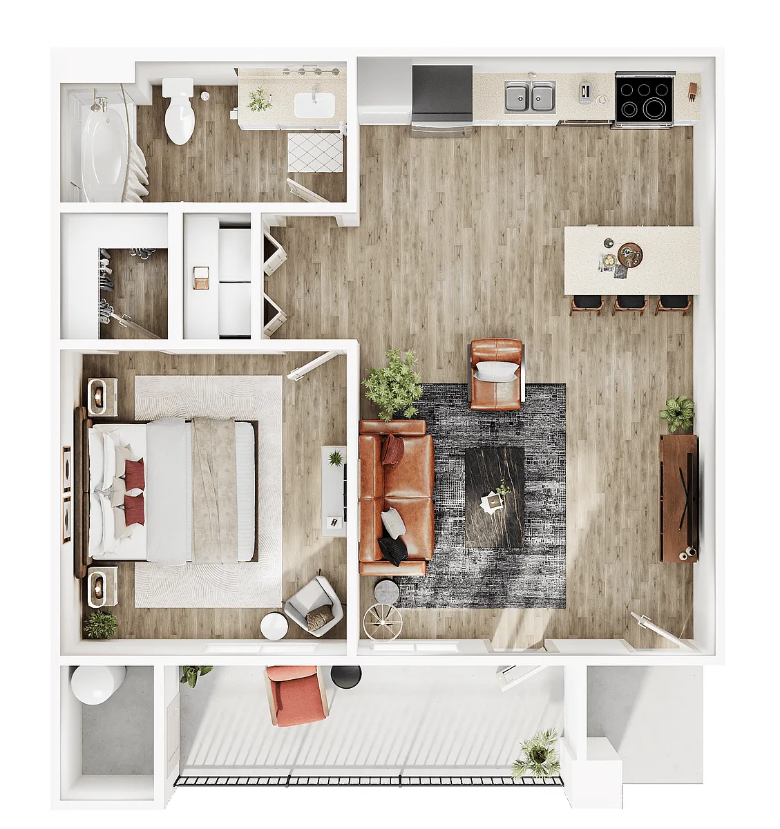 Floor plan The Callahan