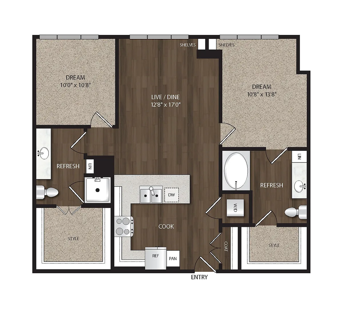 Floor plan P-B1