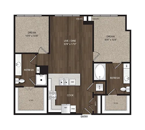 Floor plan P-B1