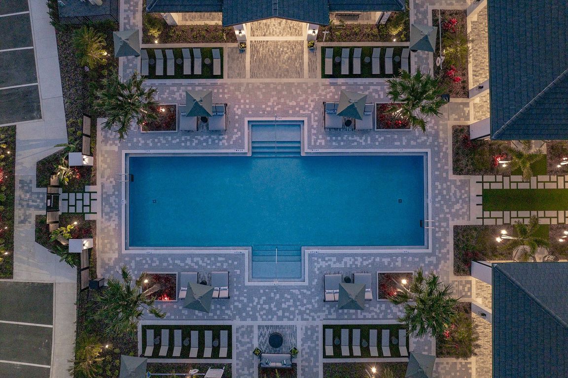 Stunning Aerial Pool View