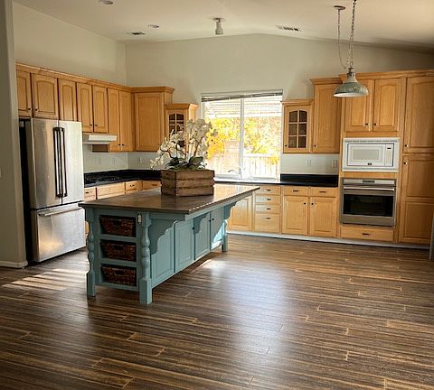 Kitchen view from living room