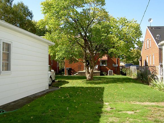 Back yard view