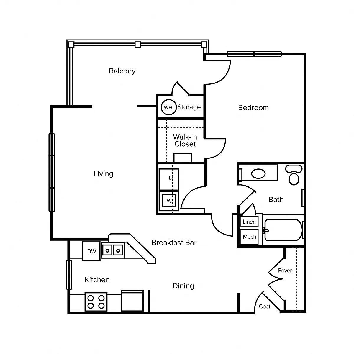 Floor plan A2