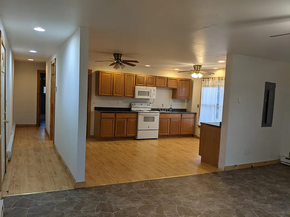 KITCHEN AND HALLWAY