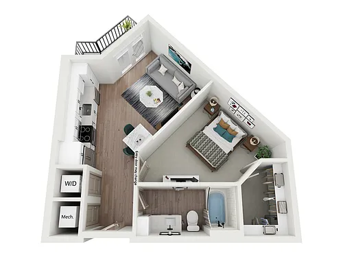 Floor plan S1S - District Square