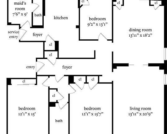 5th image of 640 W End Ave APT 8A