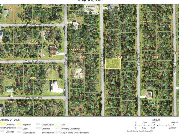 1064 BORDER STREET LOT 8, PORT CHARLOTTE, FL 33953