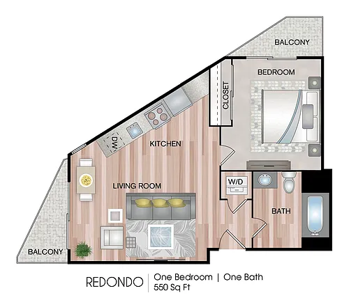 Floor plan Redondo