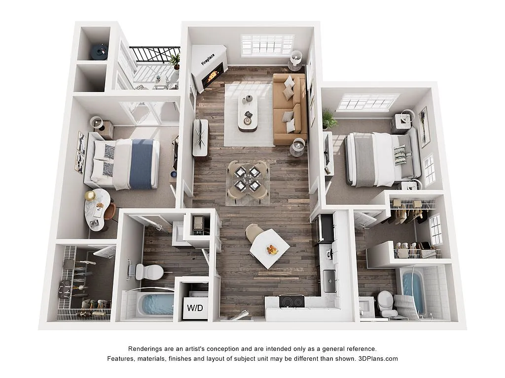 Floor plan Mt Elbert
