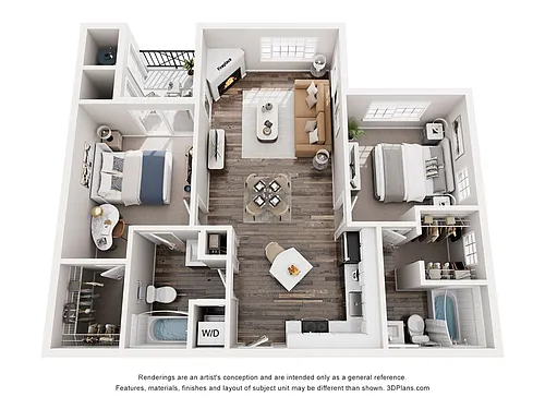 Floor plan Mt Elbert