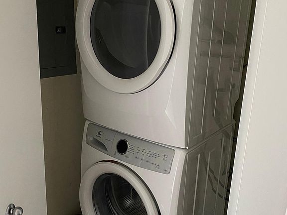 Laundry closet