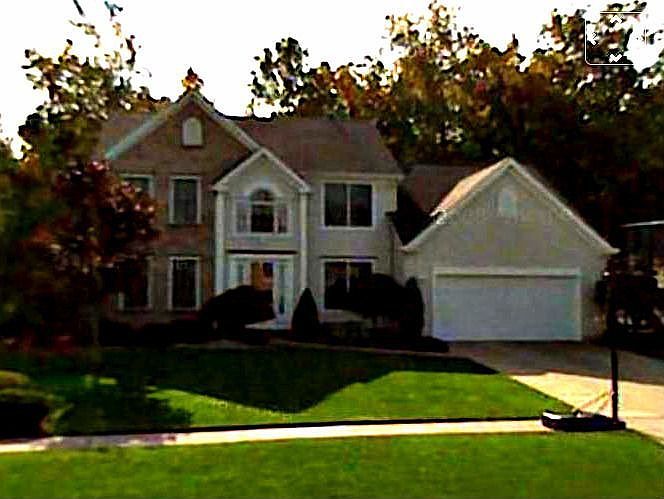 Front view of house