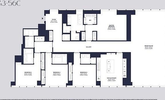 2nd image of 157 W 57th St APT 44C