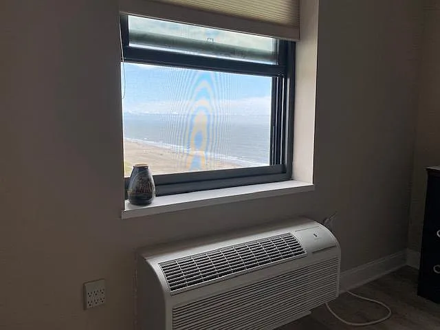 view from the bed